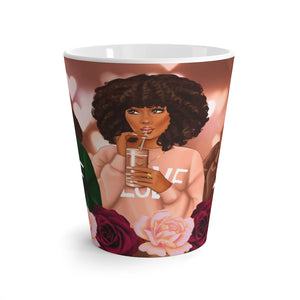 Shades of Color - Latte Mug - JazzyStones - One Vision Apparel