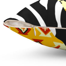 Load image into Gallery viewer, African Patch - Square Pillow - JazzyStones - One Vision Apparel