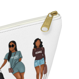 She Travels - Accessory Pouch - JazzyStones - One Vision Apparel