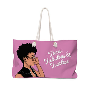 Fierce, Fabulous, & Fearless - Weekender Bag (Various Colors) - JazzyStones - One Vision Apparel