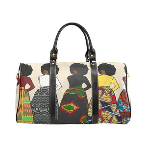 African Ladies  - Waterproof Travel Bag/Large - JazzyStones - One Vision Apparel