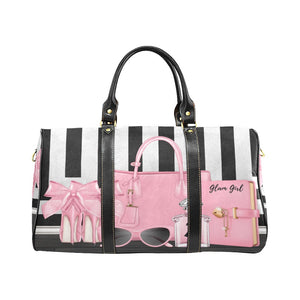 Pink Glam Girl - Waterproof Travel Bag/Large - JazzyStones - One Vision Apparel